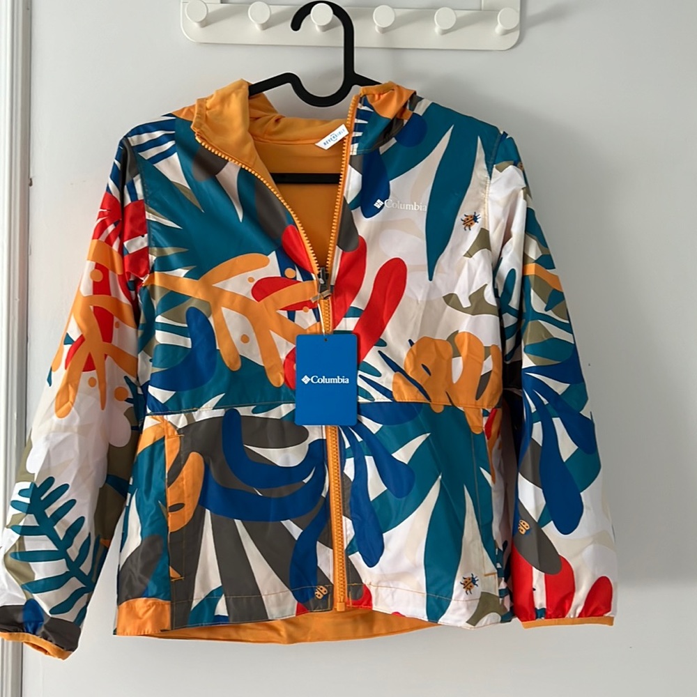 Columbia Youth Kids Girls Boys Pixel Grabber Reversible Jacket